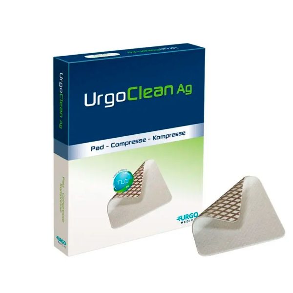 Apósito estéril UrgoClean AG 10x10 – Cuidado avanzado