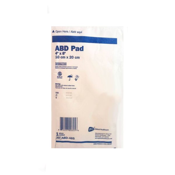 Apósito Absorbente ABD Pad 10×20 cm Caja 30 unidades