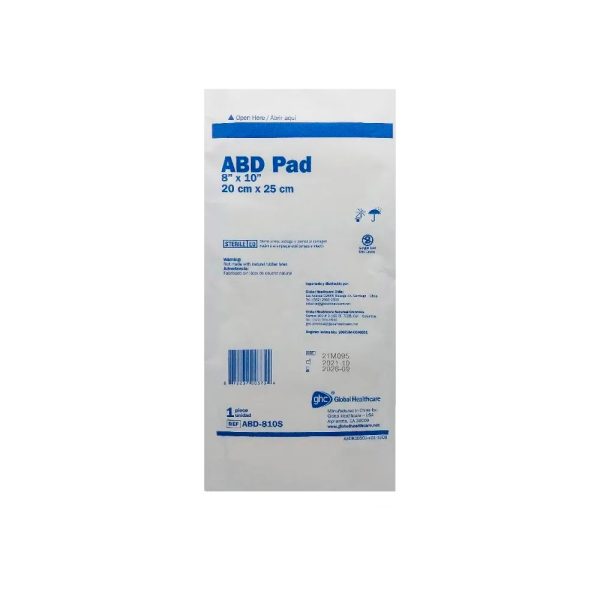 Apósito Absorbente ABD Pad 20×25 cm Caja 24 unidades